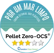 Selo OCS Pellet Zero - Compromisso Socioambiental Valnilog
